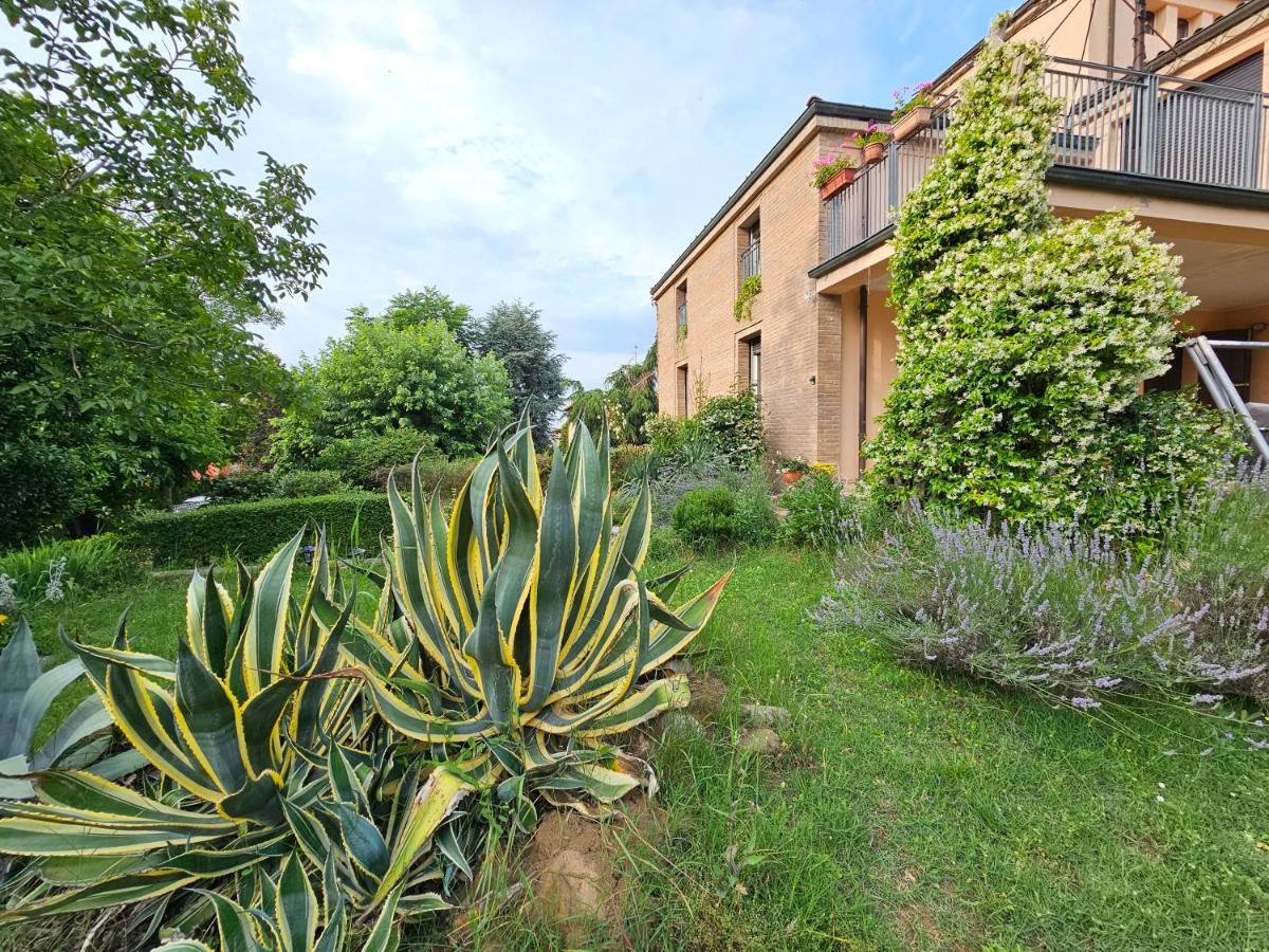 Casa Vincenzo 130 Mq Con Portico Ed Ingresso Esclusivo Dal Giardino Villa Felino Kültér fotó
